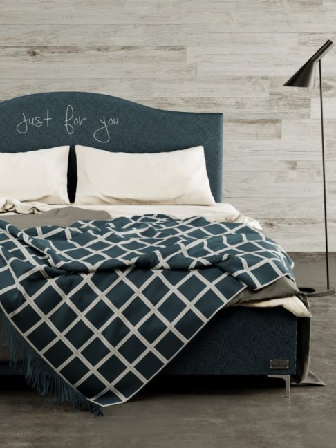 NAVY - BOXSPRING