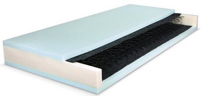 LEILA - Rozměr matrace: 200x90, Potah matrace: Tencel s 3D mřížkou