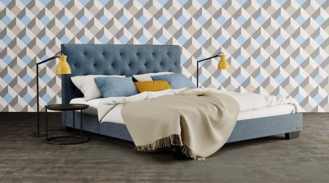 ALESIA - BOXSPRING UP MAXI - Rozměr lůžka: 160x200 cm