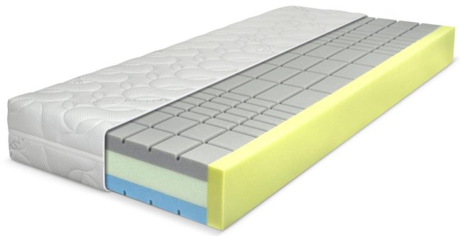 HELLEN SENIOR - Rozměr matrace: 200x90, Potah matrace: Silver active