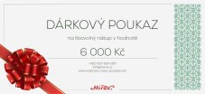 DÁRKOVÝ POUKAZ v hodnotě 6000 Kč